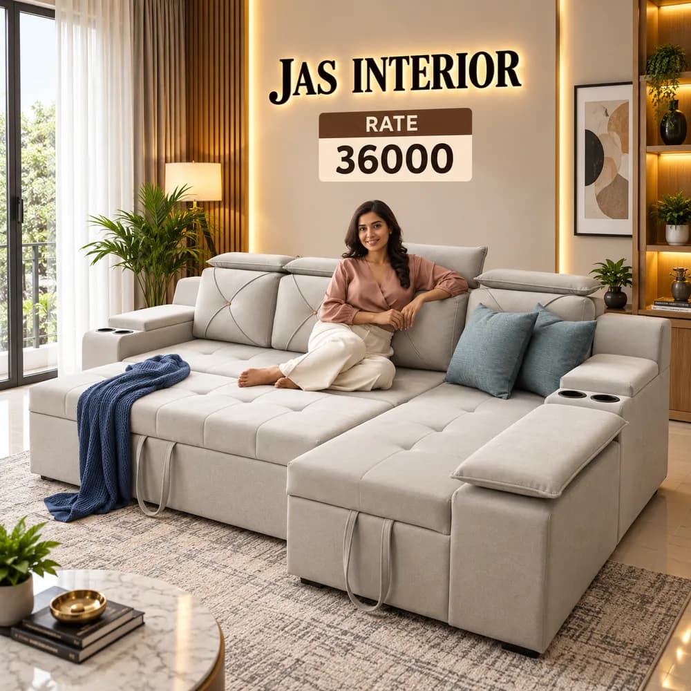 Warm Modern Sofa Living Room