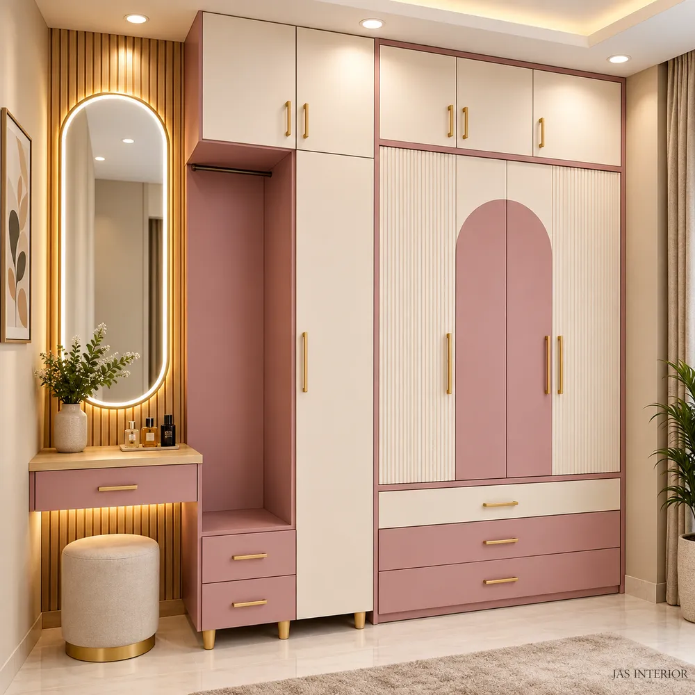 Blush and Brass Boutique Dressing Suite