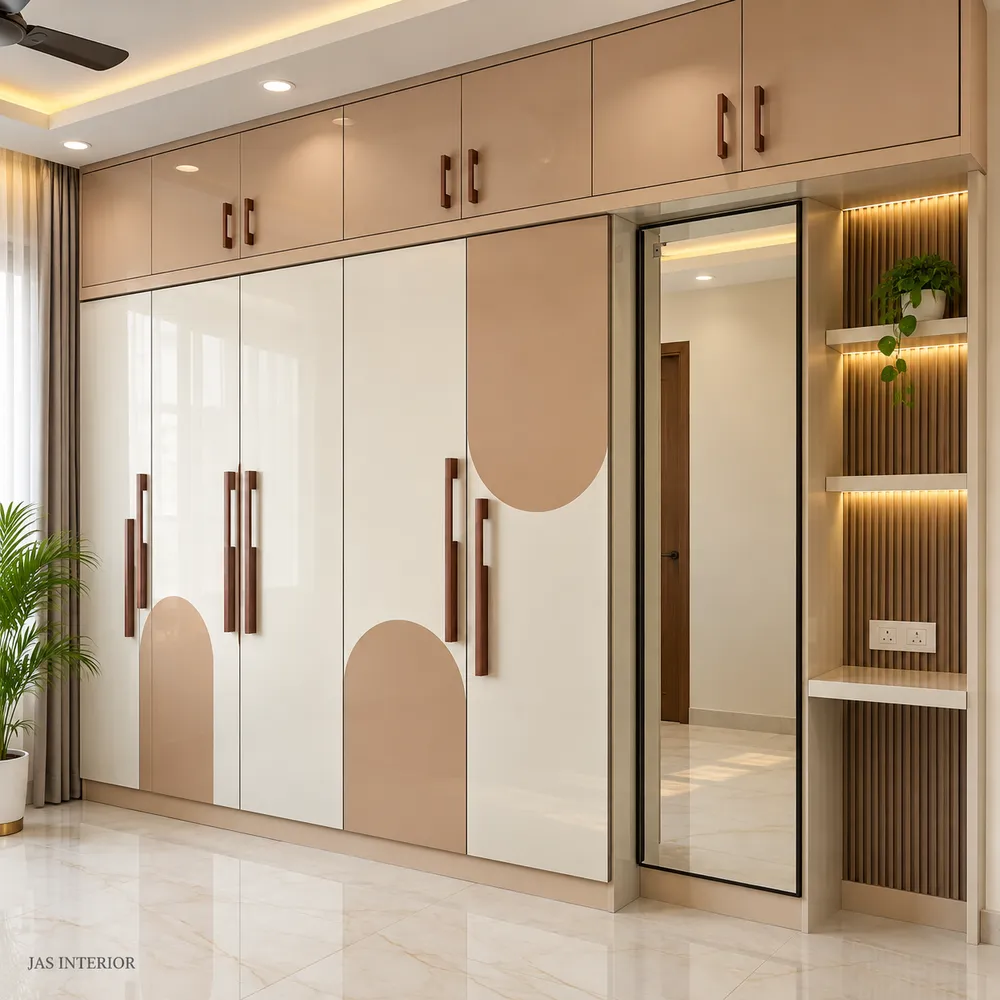 Modern Beige Wardrobe Bedroom
