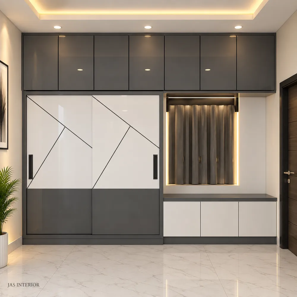 Modern Charcoal Wardrobe Suite