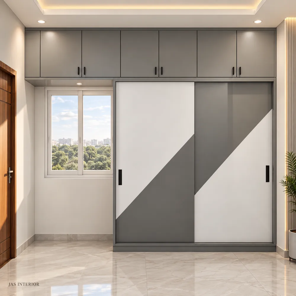 Modern Wardrobe with Window Alcove